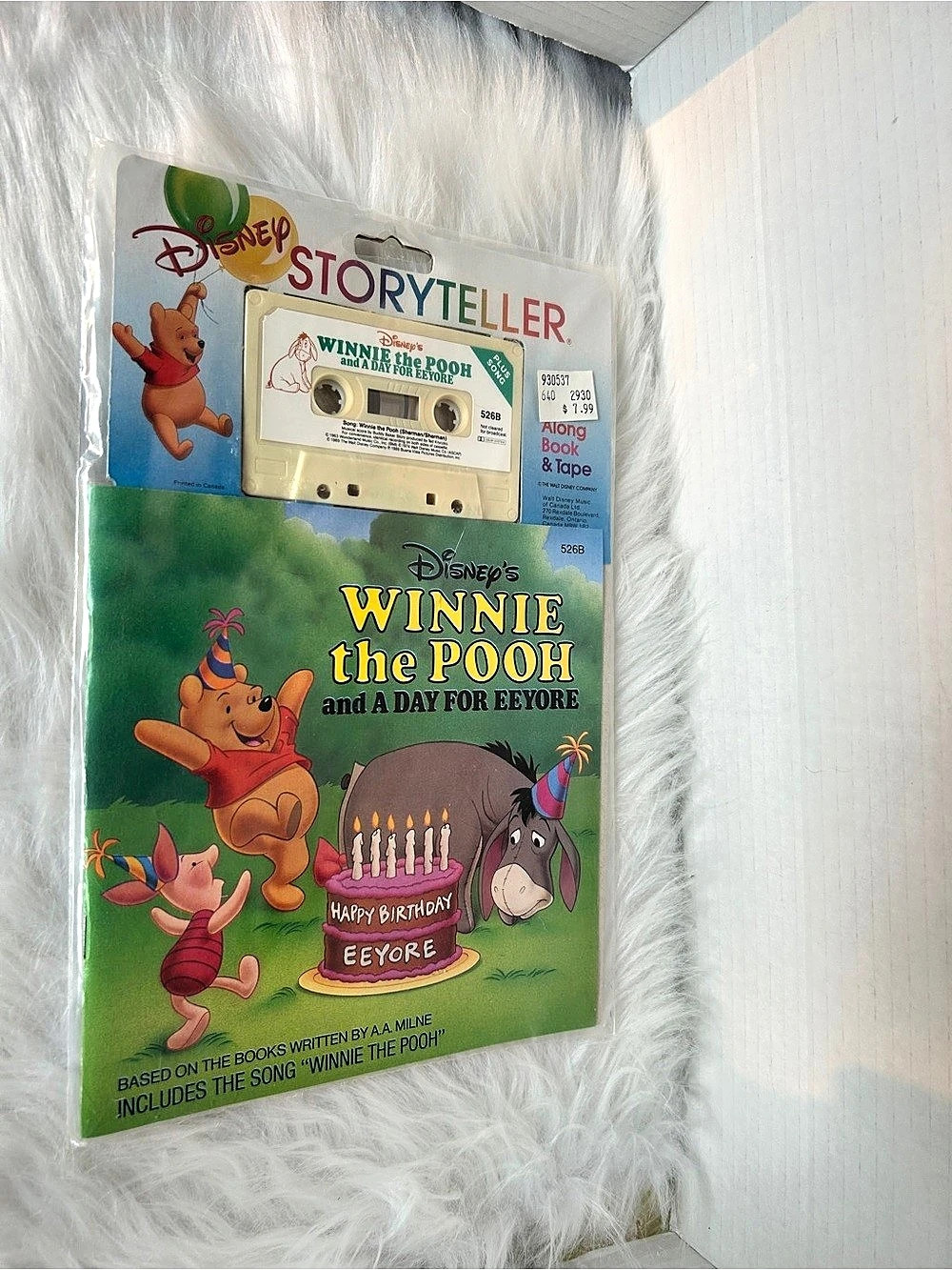 Disney Storyteller Winnie the Pooh and a Day for Eeyore Book & Cassette